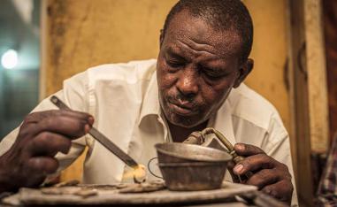 Sudan produced an estimated 93 tons of gold in 2018