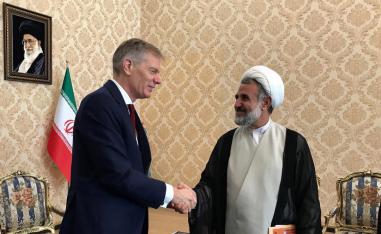 The minister warned Iran that it was "at a cross-roads moment"