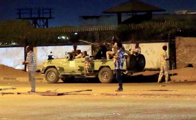 Members of the Sudanese Rapid Support Forces (RSF)