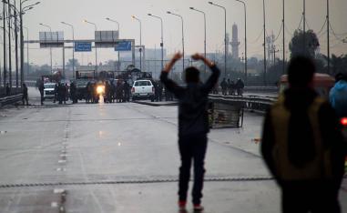 The young demonstrator was shot dead by unidentified assailants after he left the main protest camp in Basra