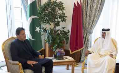 زيارة رئيس وزراء باكستان عمران خان للدوحة