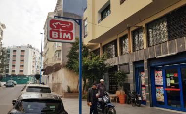 Erdoganian strategy. BIM shop in Casablanca.