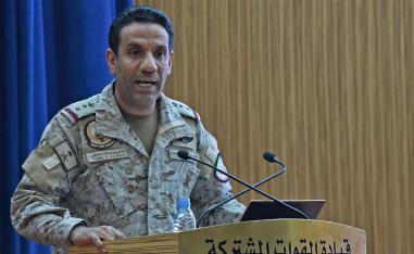 coalition spokesman Turki al-Maliki 