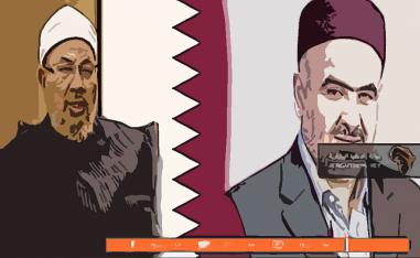 الصلابي يحظى برعاية خاصة من القرضاوي