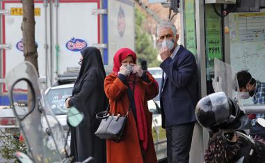 انتشارفيروس كورونا في ايران