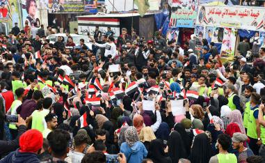 Slogans like "Forget outdated traditions," "End classism" and "No more differences" are trending on Twitter in Iraq.