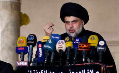 مقتدى الصدر في خطبة الجمعة