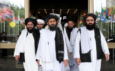 وفد طالبان