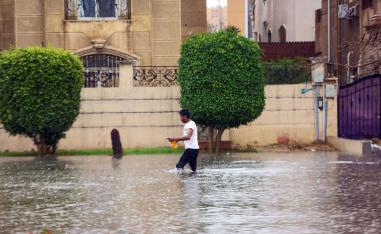 امطار  في مصر