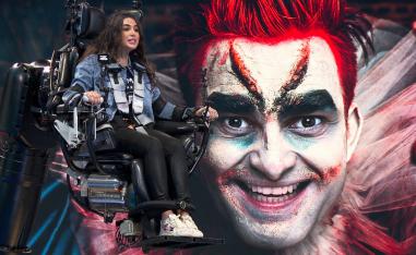 رامز جلال يستضيف الممثلة المصرية ياسمين صبري (الصورة من حساب رامز جلال على تويتر)