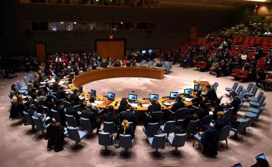 UN Security Council meeting