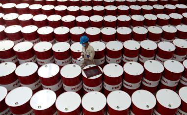 Oil barrels