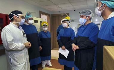 The risk is real for health workers on the frontline