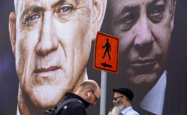 Netanyahu, head of the right-wing Likud party, had squared off against Gantz in three inconclusive elections over the past year