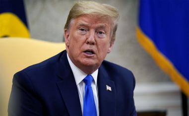 US President Donald Trump 