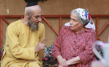 لقطة من مسلسل "أم هارون"