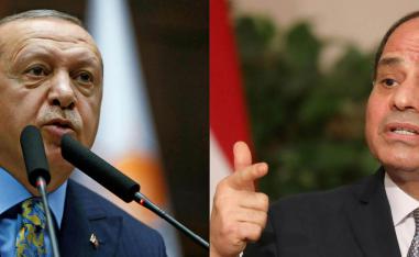 الرئيس المصري عبدالفتاح السيسي والتركي رجب طيب أردوغان
