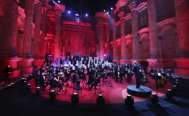 In Lebanon, single-concert festival serenades empty ruins