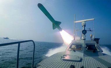 Iran’s drill has caused two bases with US troops in the region to go on heightened alert