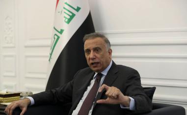 رئيس الوزراء العراقي مصطفى الكاظمي