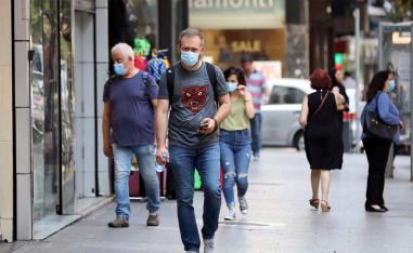 Lebanon registered a record 439 new coronavirus cases in 24 hours on Sunday