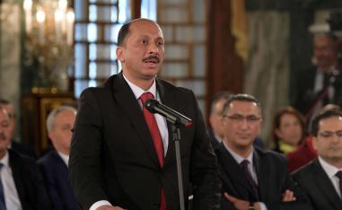 محمد الوزير المكلف بالوظيفة العمومية والحوكمة ومكافحة الفساد في حكومة الفخفاخ
