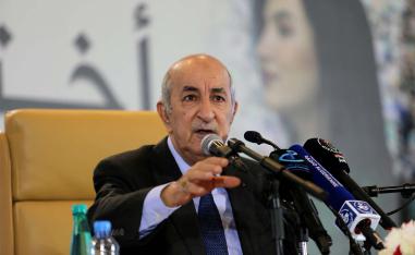 الرئيس الجزائري عبدالمجيد تبون