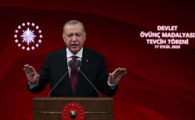 الرئيس التركي رجب طيب أردوغان