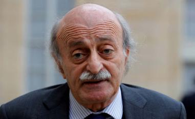 Leading Lebanese politician Walid Jumblatt