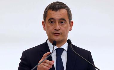 French interior minister Gerald Darmanin