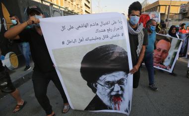 عراقيون اتهموا مرارا إيران وميليشياتها العراقية بقتل نشطاء من الحراك الشعبي