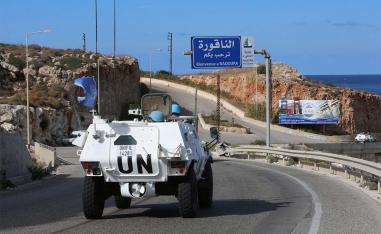 A long-running dispute over Lebanese-Israeli maritime border running through potentially gas-rich Mediterranean waters