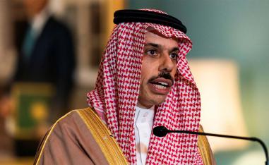 Saudi Foreign Minister Faisal bin Farhan Al Saud 