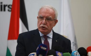 وزير الخارجية والمغتربين الفلسطيني رياض المالكي
