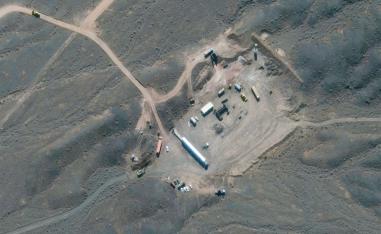 Satellite image shows Iran's Natanz Nuclear Facility in Isfahan