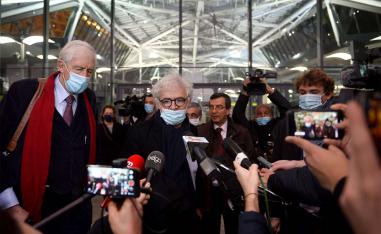 Lawyers Georges-Henri Beauthier and William Bourdon, representing The National Council Of Resistance Of Iran