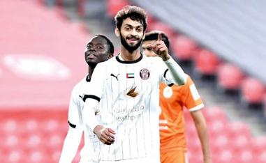 زايد العامري 'المتألق' من حساب نادي الجزيرة على تويتر