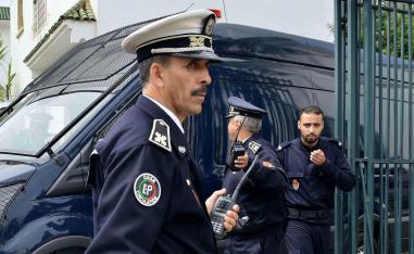 قوات الامن المغربية