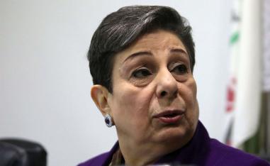 Ashrawi did not give a reason for her resignation 