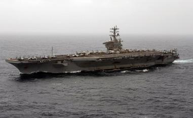 USS Nimitz is expected to stay outside the Arabian Sea