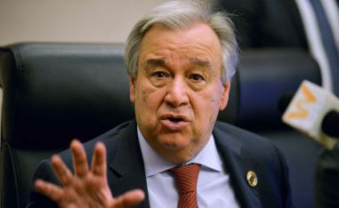 UN Secretary-General Antonio Guterres 
