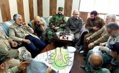 هادي العامري يُمجد سليماني والحشد ويقزّم رئيس الوزراء العراقي