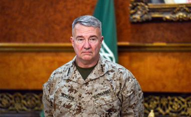 US Marine Corps General Kenneth Frank McKenzie Jr., Commander of the US Central Command 