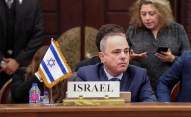 Israel's Energy Minister Yuval Steinitz 