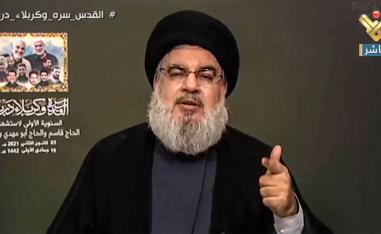زعيم حزب الله حسن نصرالله