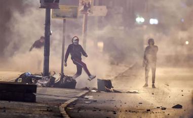 Shops were looted in several cities