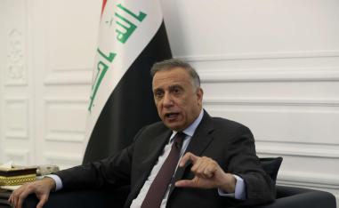 رئيس الحكومة العراقي مصطفى الكاظمي