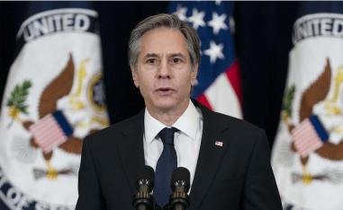 US Secretary of State Antony Blinken 