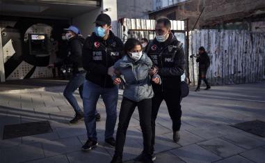 Some 600 people have been detained since January 4 after protests spread in Istanbul and Ankara
