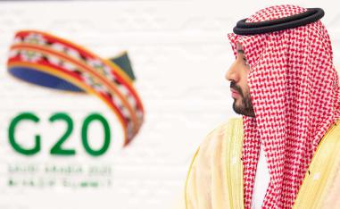 Saudi Arabia presided the virtual G20 summit in November 2020